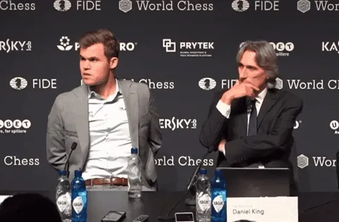 Magnus Carlsen reaction